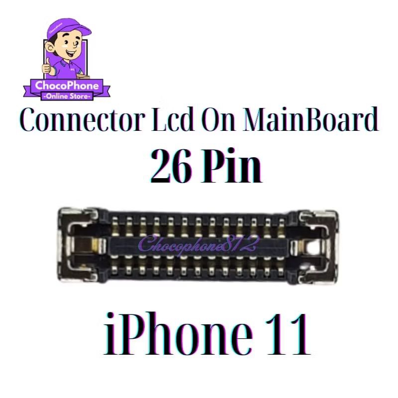 Jual Konektor Lcd iP 11 Socket Connector Fpc Display Original | Shopee ...