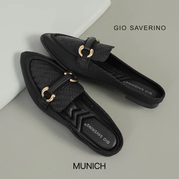 Gio Saverino Sepatu Korea Flat Shoes Wanita Boston