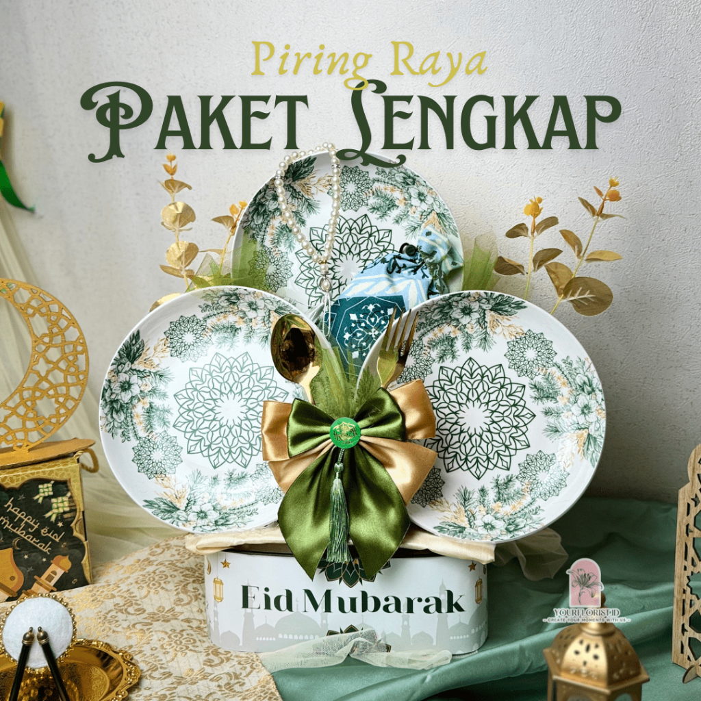 Jual [Piring Raya Paket Lengkap] Hampers Pecah Belah Lebaran Idul Fitri ...