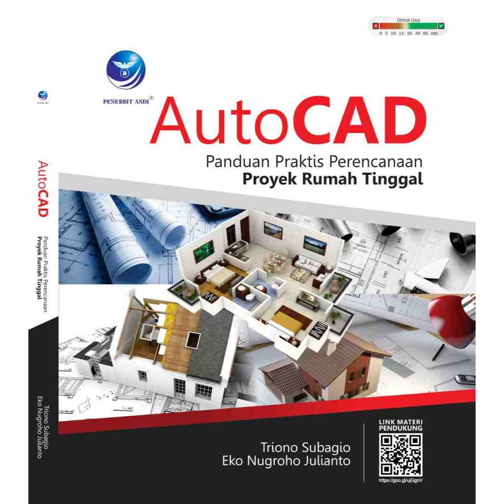 Jual Buku Autocad Panduan Praktis Perencanaan Proyek Rumah Tinggal ...