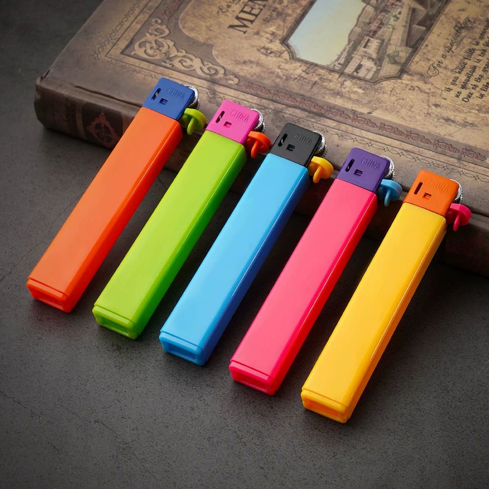 Jual BBAK Korek Api Gas Mini Slim Persegi Warna Bervariasi | Shopee ...