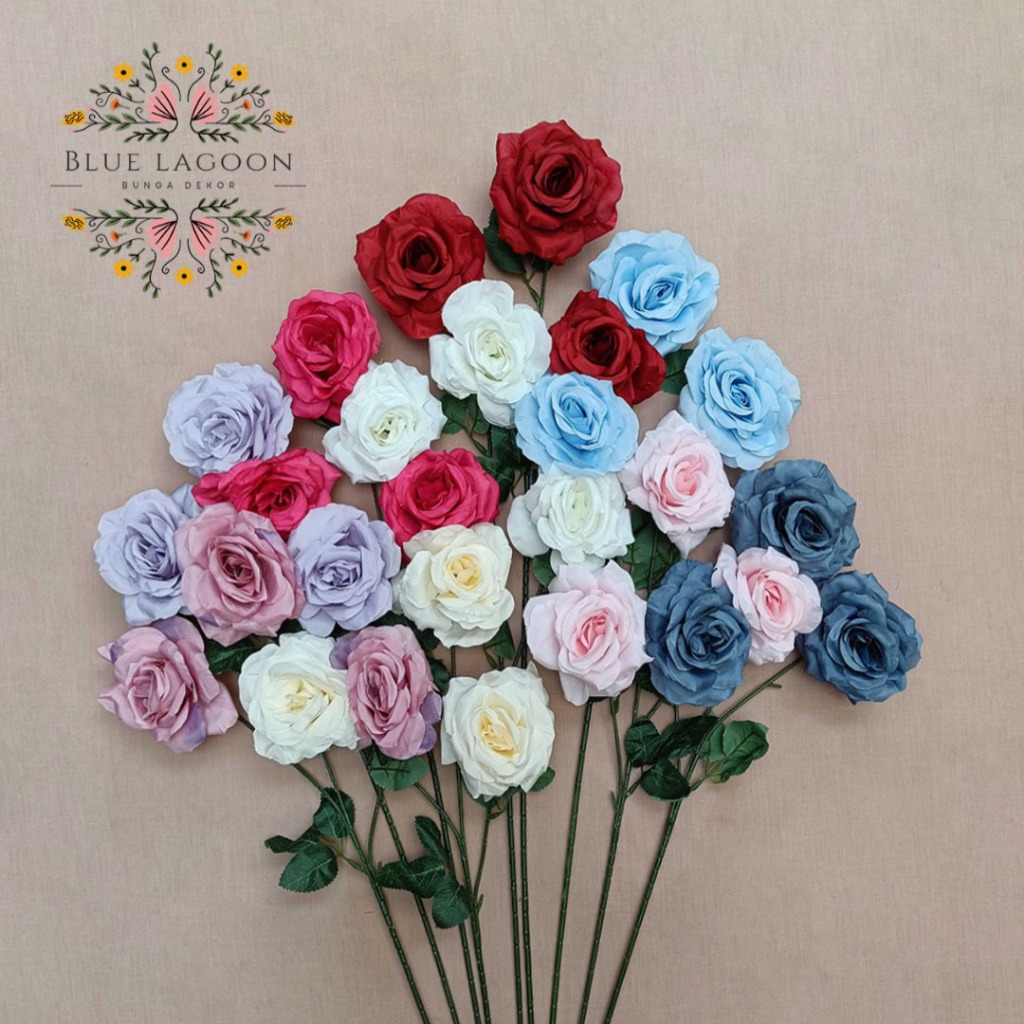 Jual Artifical Diamond Rose K3 Bunga Rose Bintang Bunga Mawar Palsu