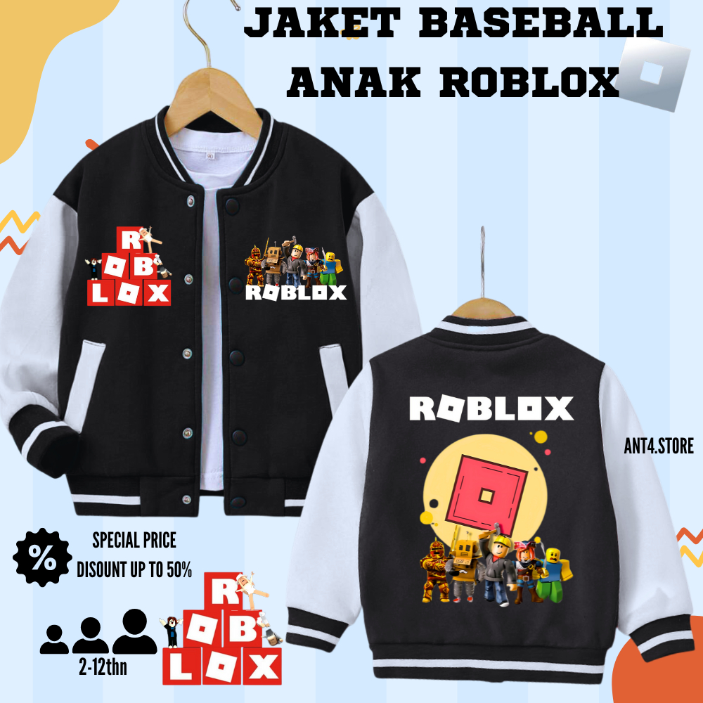 Jual JAKET ROBLOX BASEBALL & VARSITY HOODIE ANAK ROBLOX ANAK LAKI LAKI ...