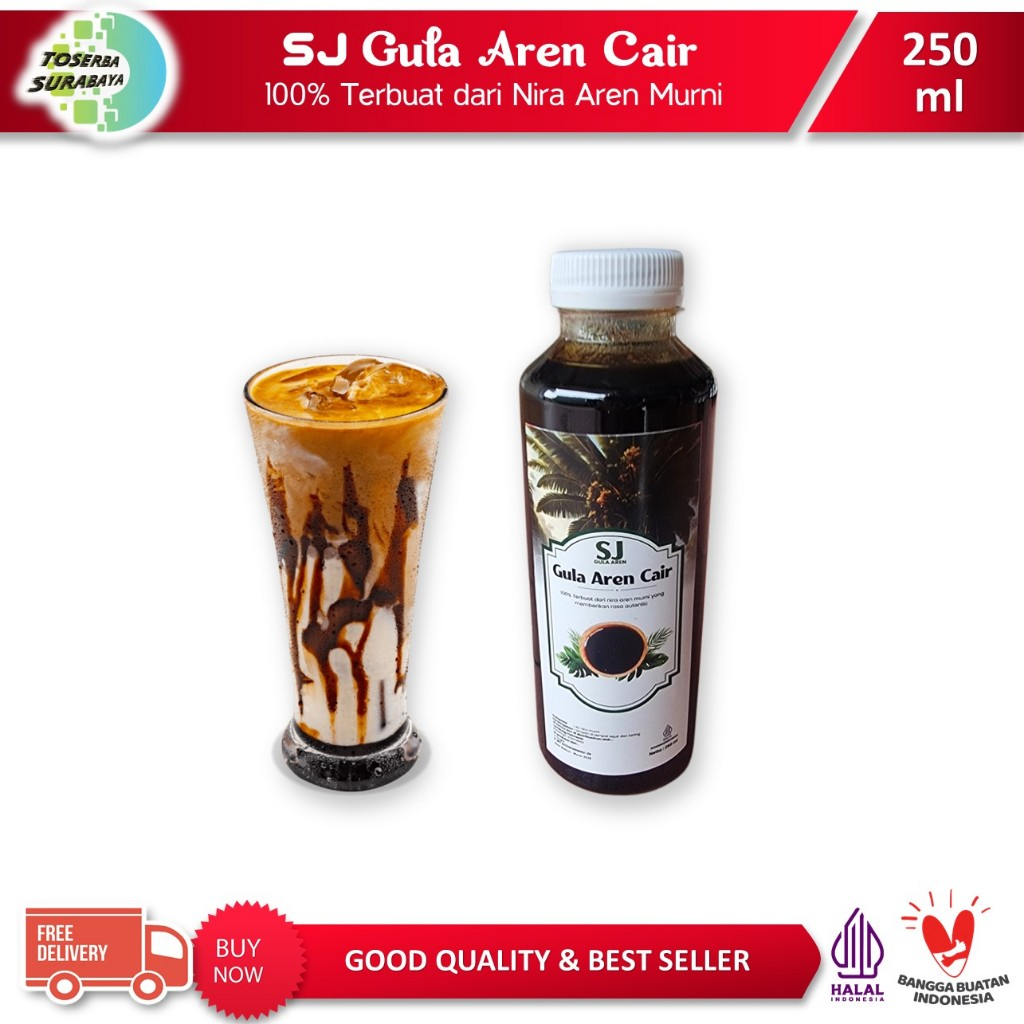 Jual SJ GULA AREN CAIR 250ml - 100% Nira Aren - Liquid Palm Sugar ...