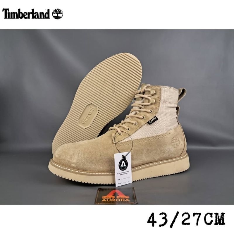 SEPATU OUTDOOR TIMBERLAND BOOTS PREMIUM VIBRAM SIZE 43 SECOND