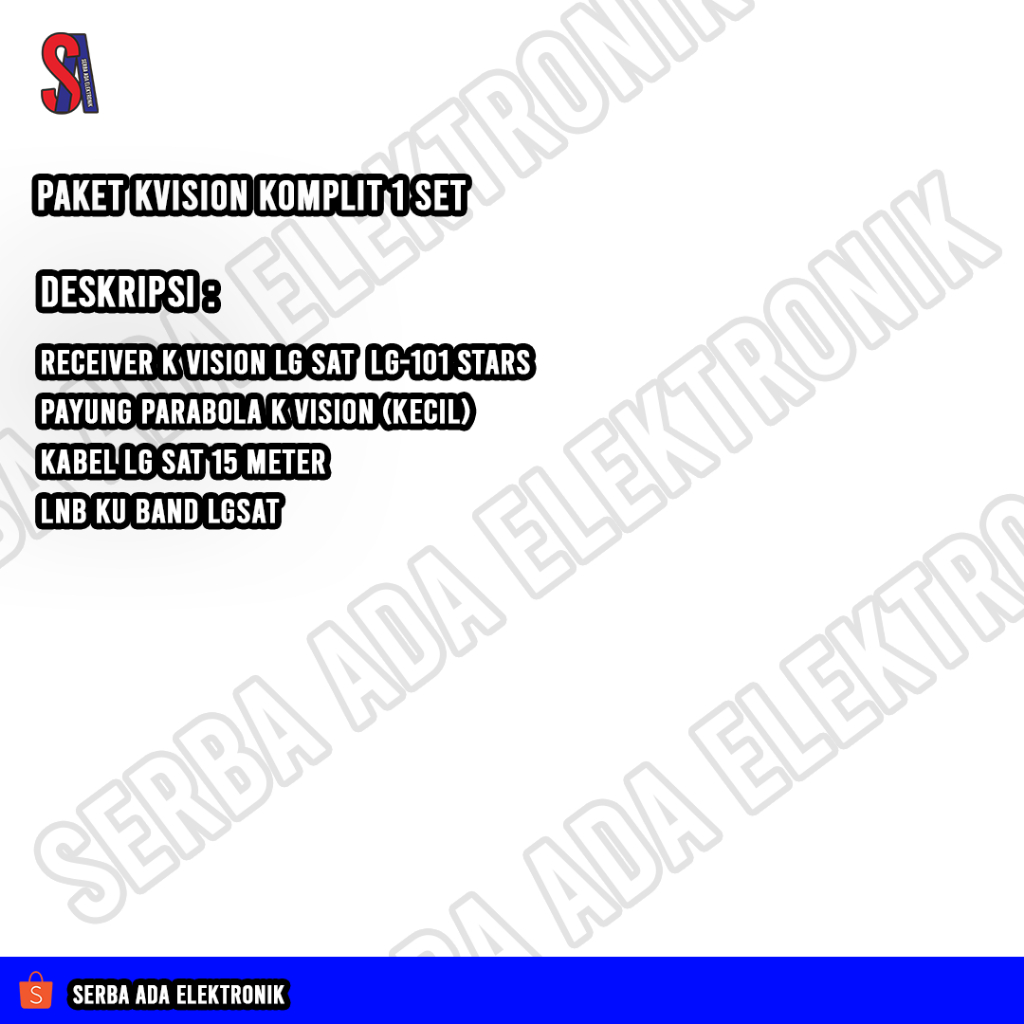 Jual Paket KVision Komplit 1 Set | Shopee Indonesia