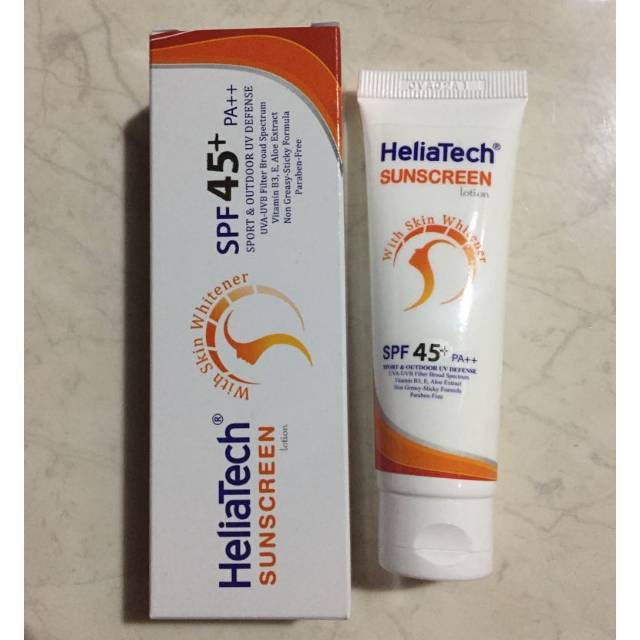 Jual Heliatech sunscreen spf 45 lotion | Shopee Indonesia