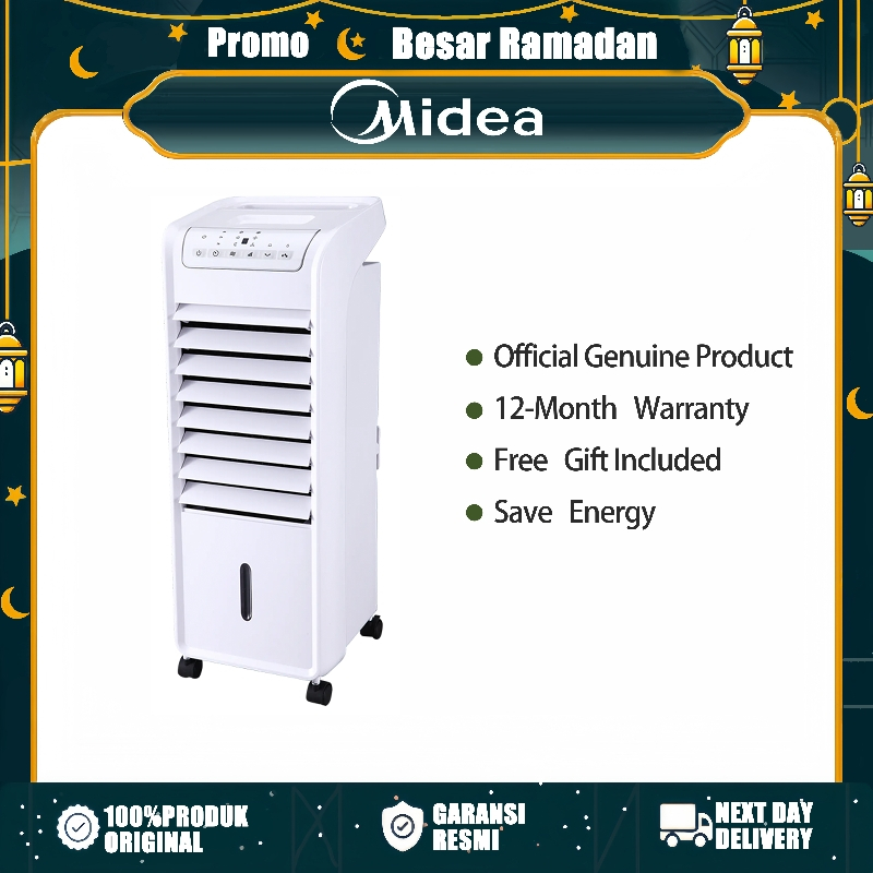 Jual MIDEA - Air Cooler AC100 A（B）Kapasitas 6 Liter - Free Two Ice Pack ...