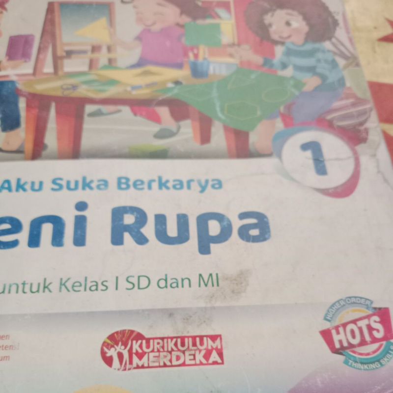 Jual seni rupa untuk kelas 1 SD dan MI kurikulum Merdeka host | Shopee ...