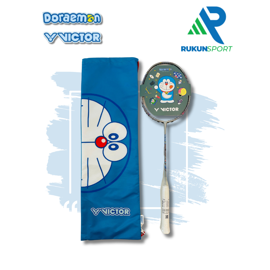 Jual Raket Badminton VICTOR x DORAEMON Racket Gift Box TK-DRM | Shopee ...