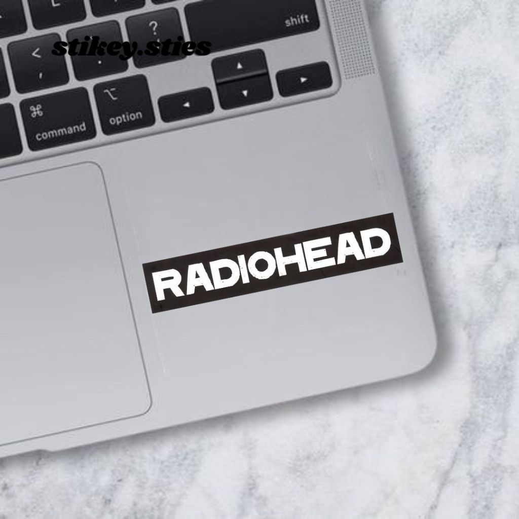 Jual STICKER RADIOHEAD BAND AESTHETIC ANTI AIR VINYL / STIKER HELM ...