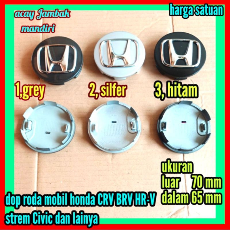 Jual dop roda mobil Honda brv crv hrv strem civic | Shopee Indonesia