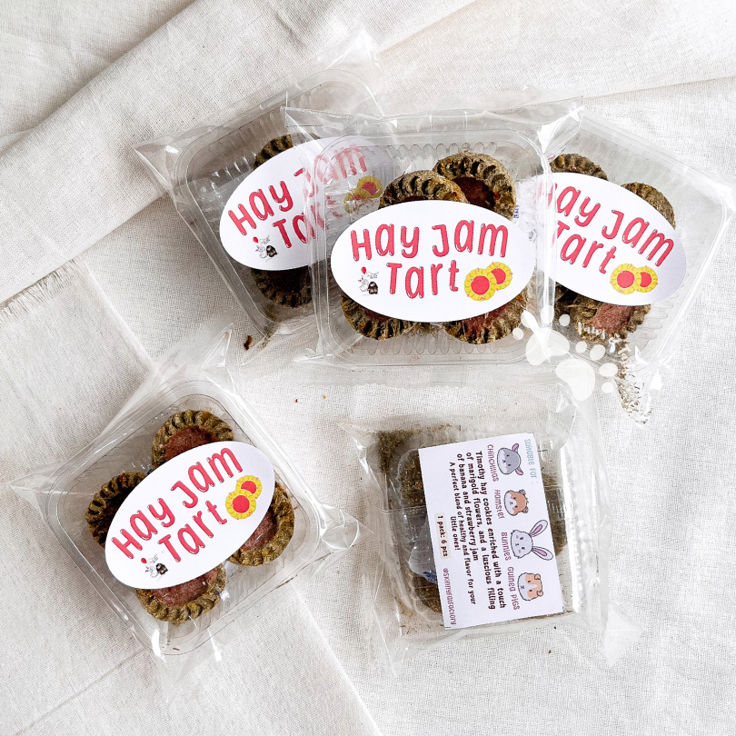 Jual Hay Jam Tart Timothy Hay Snack by Skinny Fat Factory - Snack ...