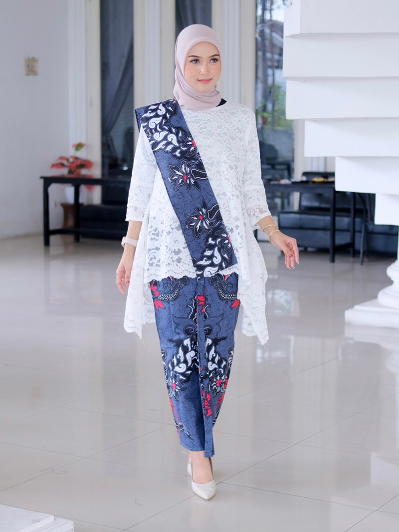 Jual Rok Batik Wiru Wanita Instan Langsung Pakai Modern Free Selendang ...