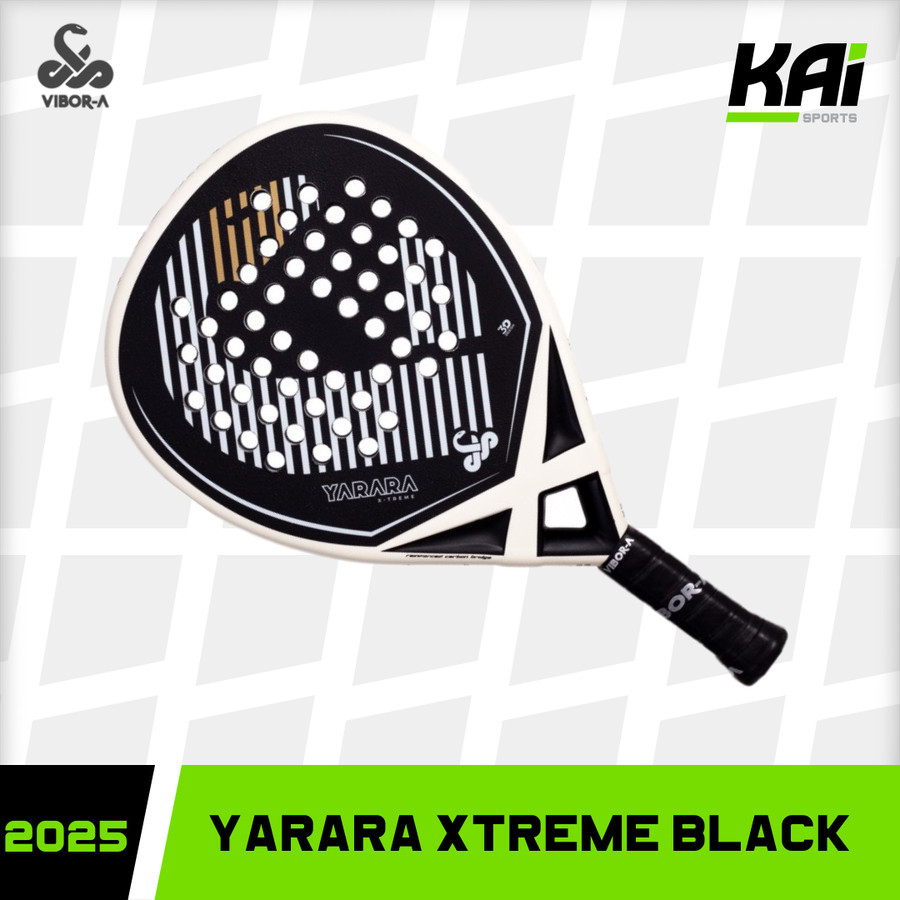 Jual Raket Padel Vibor-A Yarara Extreme Black - Teardrop Diamond Padel ...