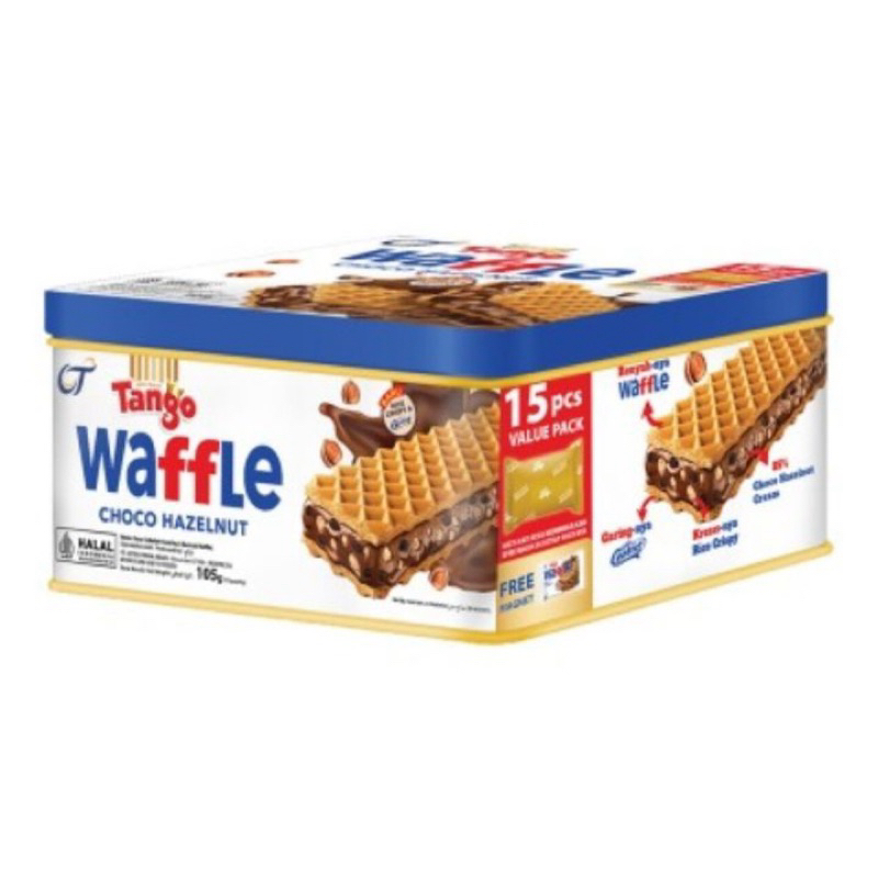 Jual Tango waffle Choco Hazelnut perpack | Shopee Indonesia