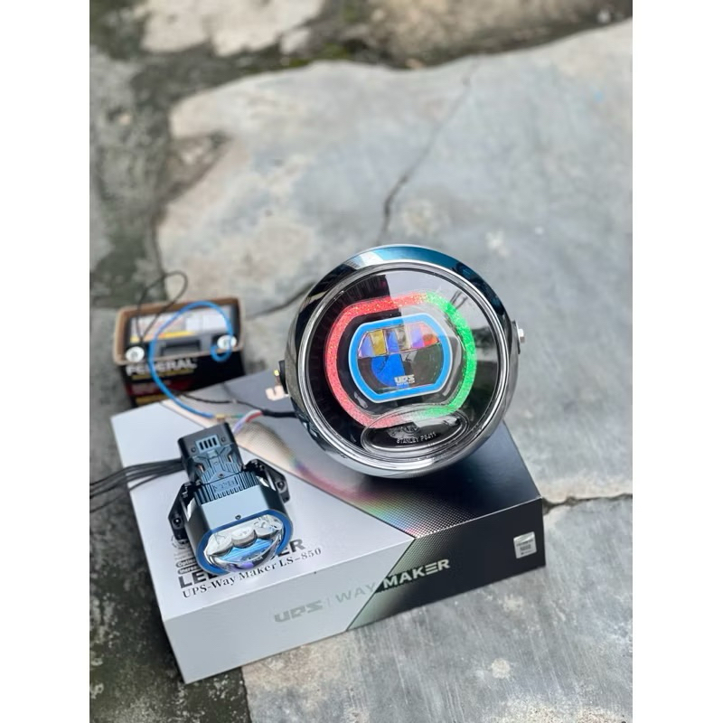 Jual BATOK RX KING PEREDAM ORIGINAL REFLEKTOR RX KING BULAT PEREDAM ...