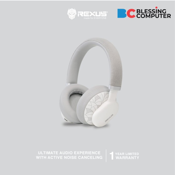 Jual Headset Bluetooth Rexus RX-S9 PRO TOUCH-ANC White | Shopee Indonesia