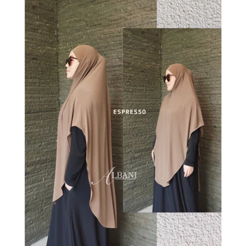 French Khimar Jersey Xl Xxl Bahan Flowly Premium
