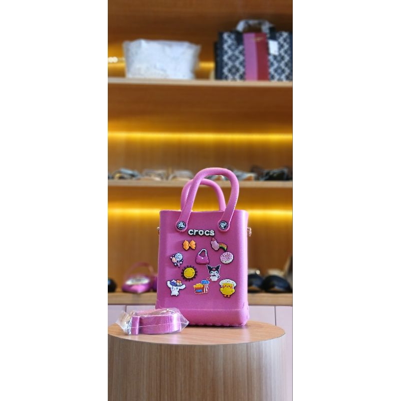 Jual TAS CROCS MINI JIBBITZ ,TAS WANITA | Shopee Indonesia