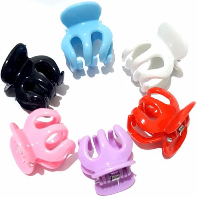 Jual JEPIT RAMBUT MINI 3CM WARNA ISI 6 PCS | Shopee Indonesia