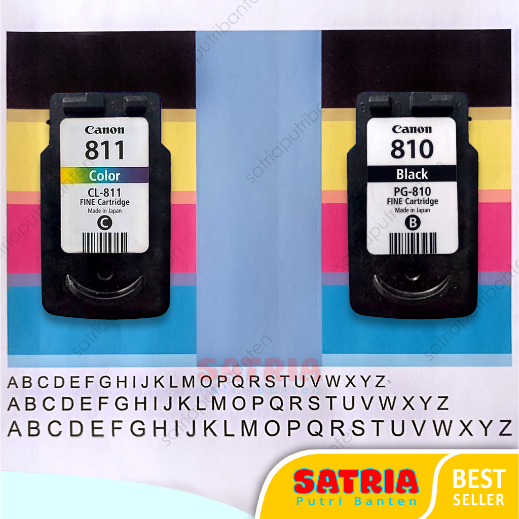 Jual Catridge Cartridge Tinta Printer Canon PG 810 CL 811 Second Bekas