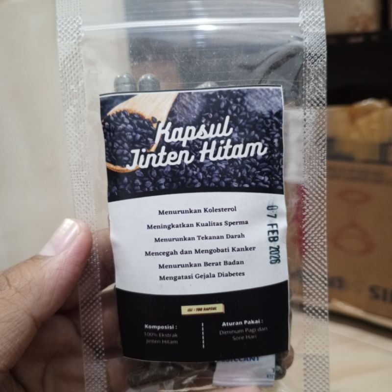 KAPSUL JINTEN HITAM HABATUSAUDA ANTI KANKER