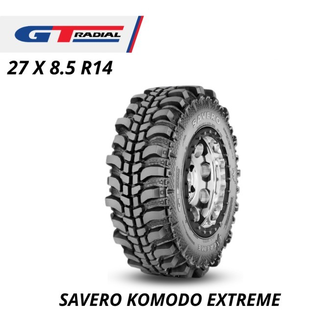 Jual Ban Mobil 27 x 8,5 R14 GT Radial Savero Komodo EXTREME MT 27 850 8 ...