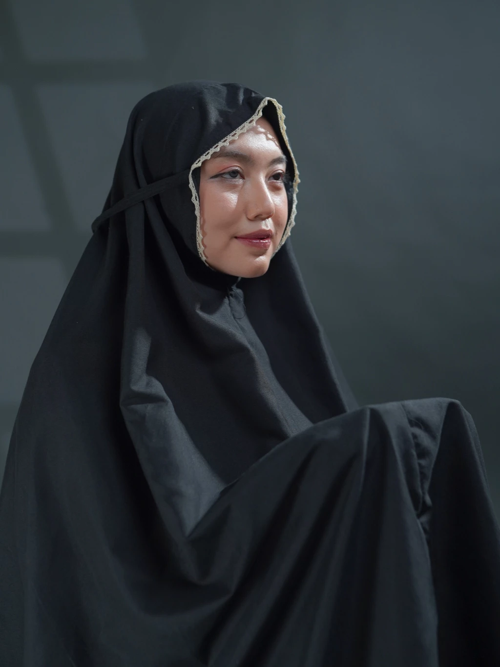 Mukena Dewasa Katun Micro Premium Renda | AutoStock