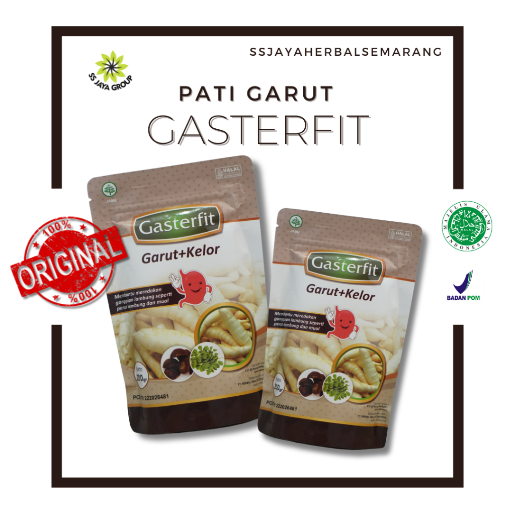 Jual GASTERFIT 100% HERBAL, Gasterfit obat lambung, Magh, GERD, Mual ...