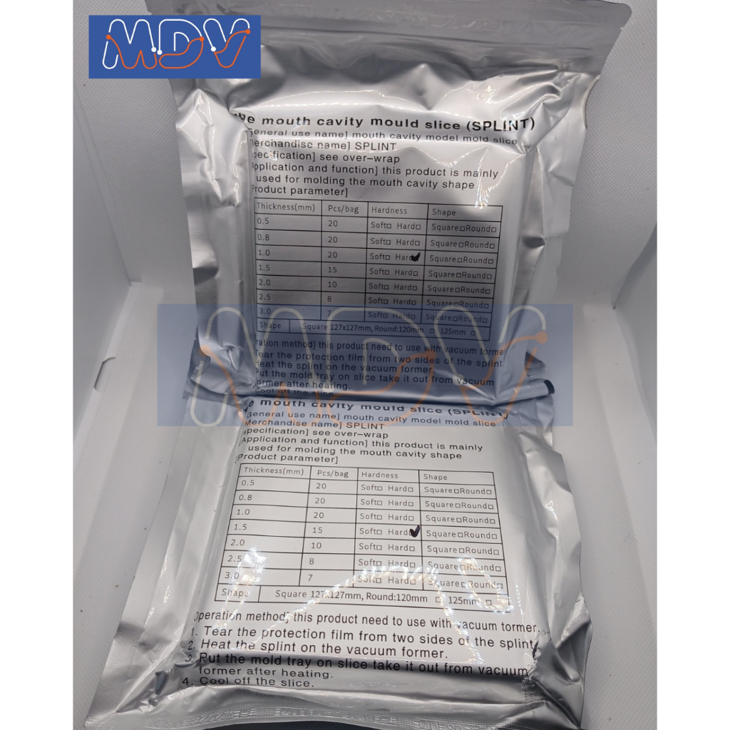 Jual PLASTIK RETAINER DENTAL ORTHO HARD ESSIX RETAINER BEHEL BRACES ...
