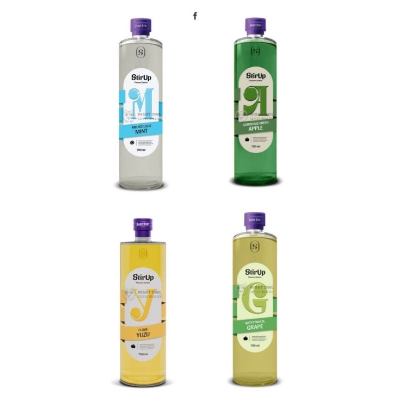 Jual STIR UP SYRUP Flavour Desire All Variant / Rasa Fruity 700ml ...