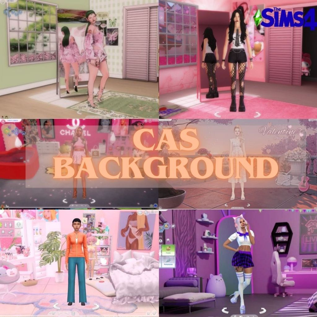 Jual CAS BACKGROUND THE SIMS 4 / 30 CUSTOM CONTENT BACKGROUND | Shopee ...