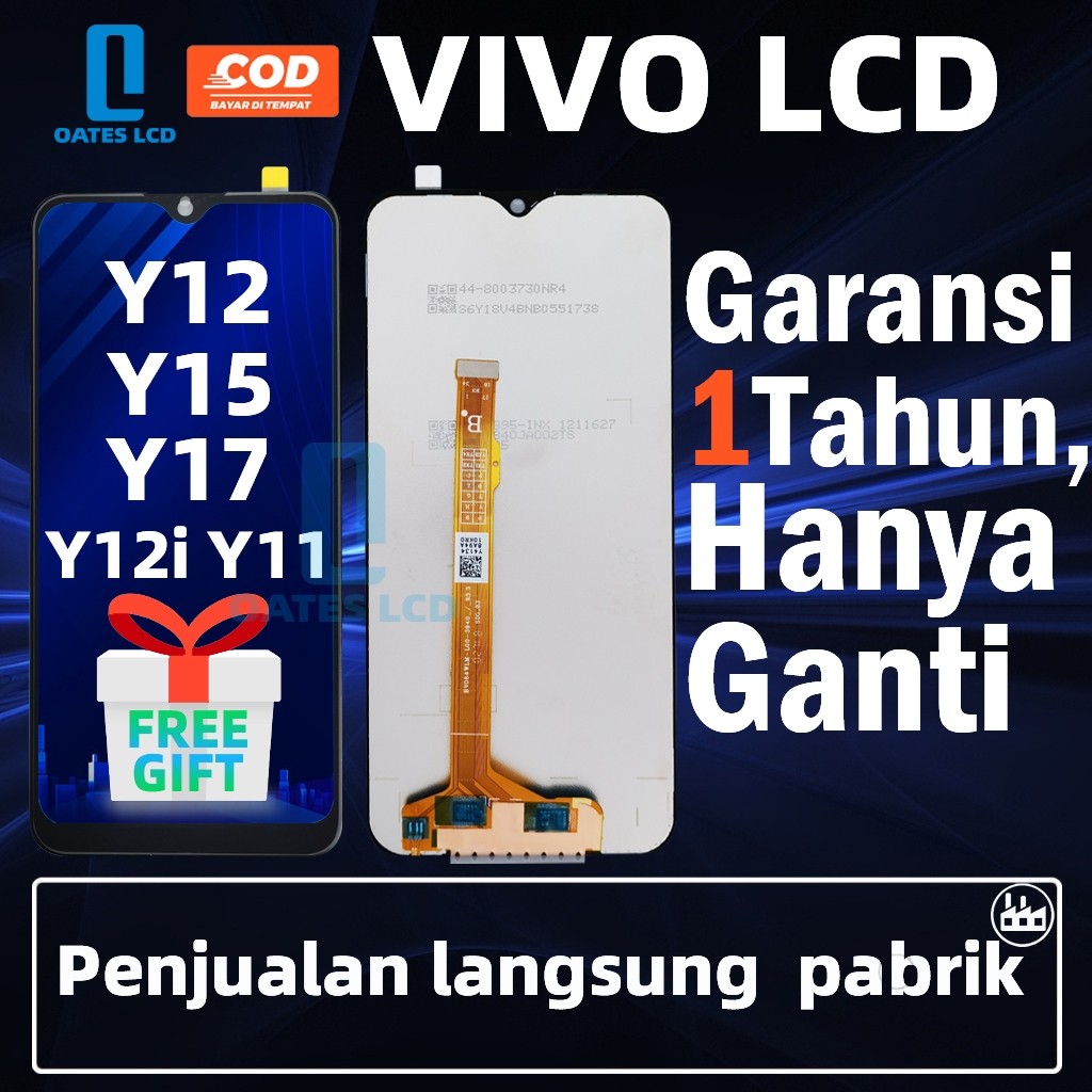 LCD VIVO Y12/Y15/1904/Y17/Y12i/2007/Y11/Y3 UNIVERSAL FULLSET Touchscreen ORI HP OG Crown