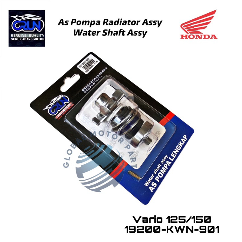 Jual 19200-KWN-901 As Pompa Radiator Honda Vario 125 Cbs ISS F1 Techno ...