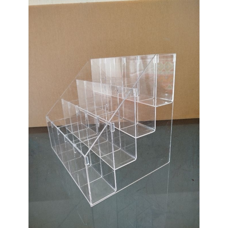 Jual akrilik rak pulpen 4 tingkat | Shopee Indonesia
