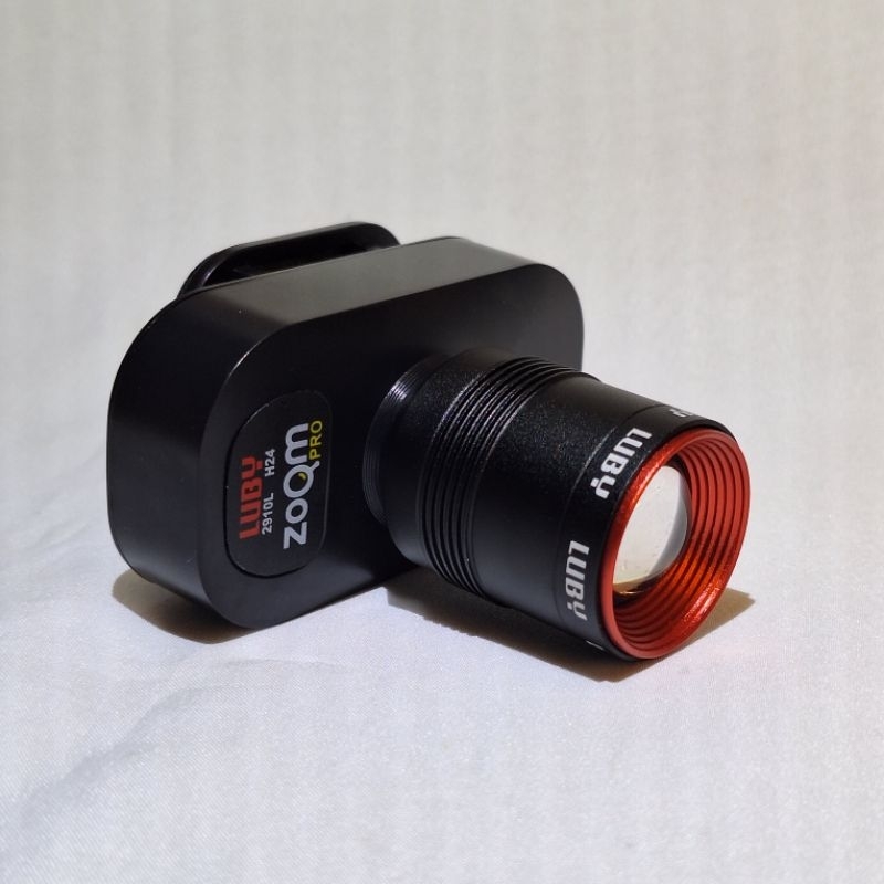 Jual LUBY [L-2910] senter kepala LED ZOOM PRO | Shopee Indonesia