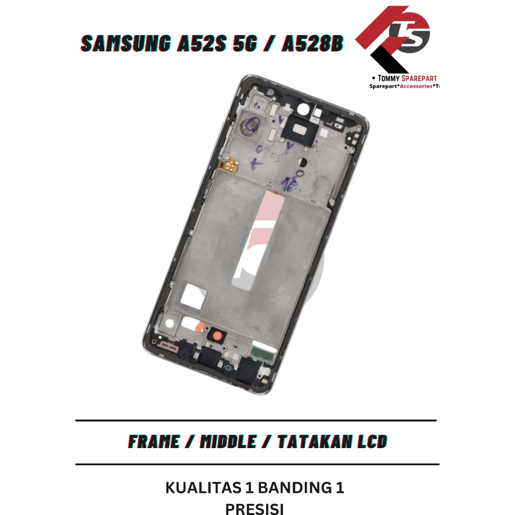 Jual Frame Lcd / Middle / Tulang Tengah Samsung A52S 5G / A528B ...