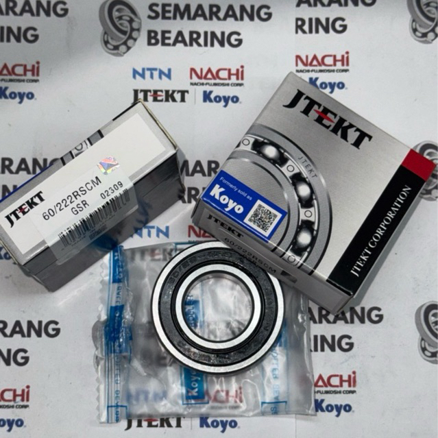 CUSCINETTO A SFERE 60/22-2RS Marchio Premium KOYO 22x44x12mm - Foto 3