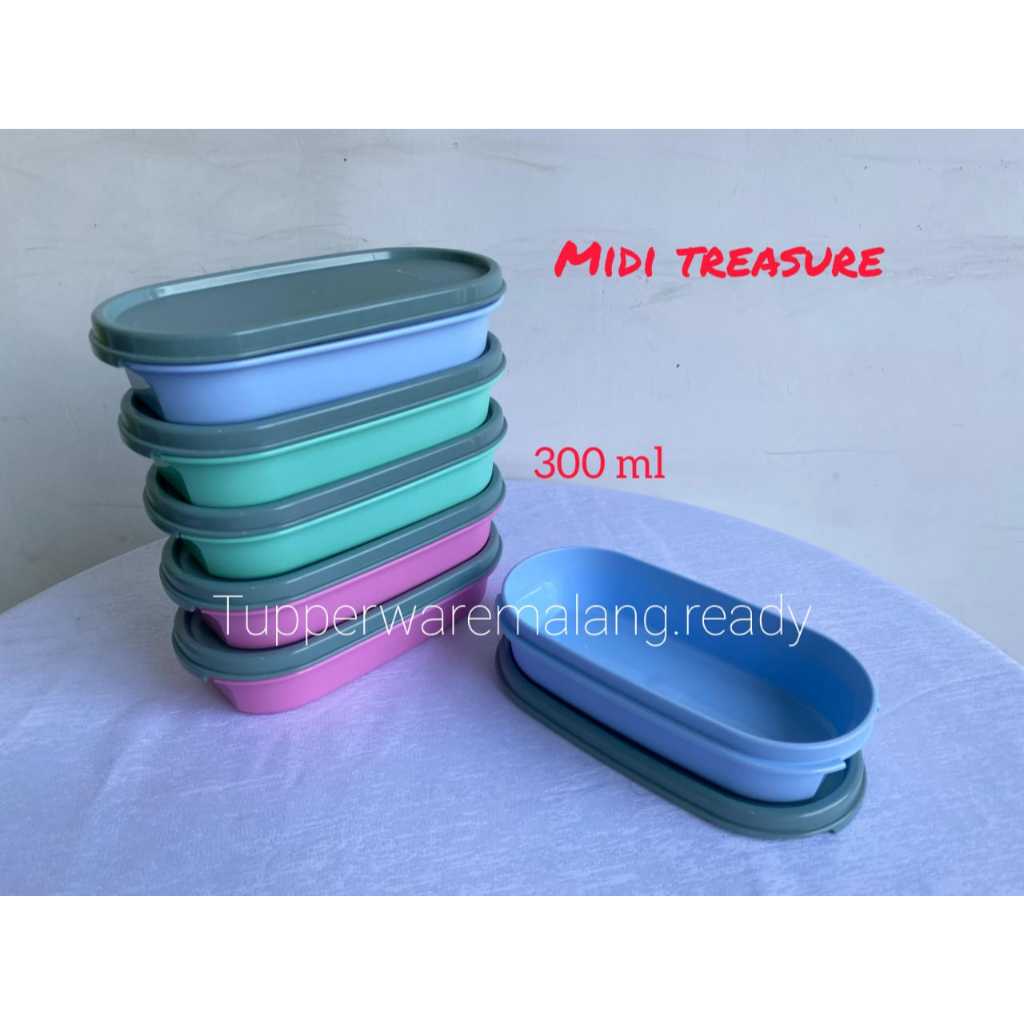 Jual SMART SAVER OVAL/ TIME KEEPER/ MIDI TREASURE TUPPERWARE/ SNACK ...