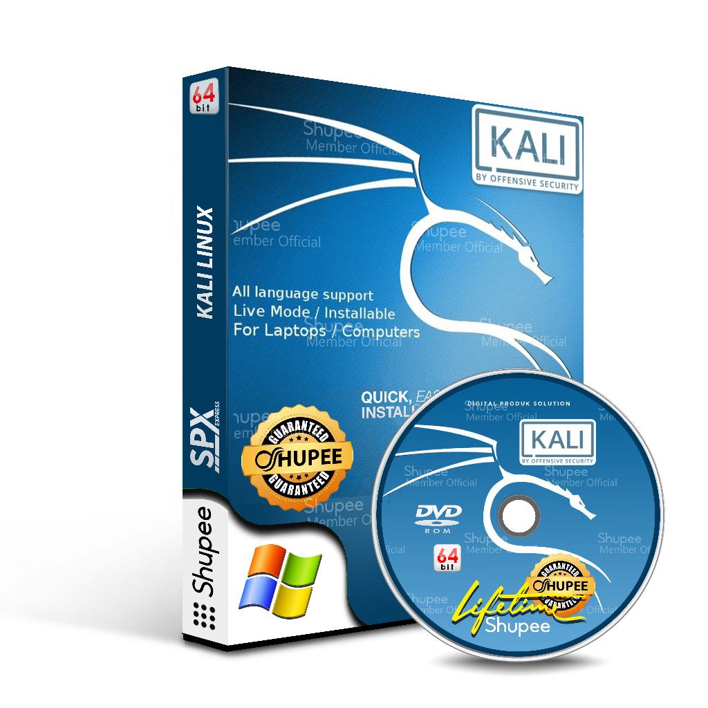 Jual DVD Installer Kali Linux 2025.1 x64 | Shopee Indonesia
