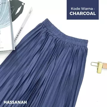 Rok Plisket Polos Premium Rok Mayung Plisket Rok Wanita Panjang Muslimah