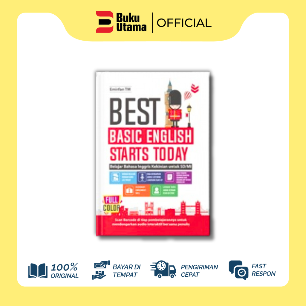 Jual BUKU UTAMA Buku Basic English Starts Today Untuk SD/MI | Shopee ...