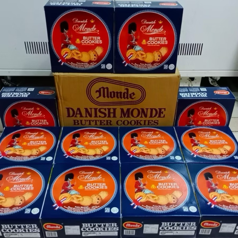 Jual MONDE BISCUIT BUTTER COOKIES 908gr / 454gr | Shopee Indonesia