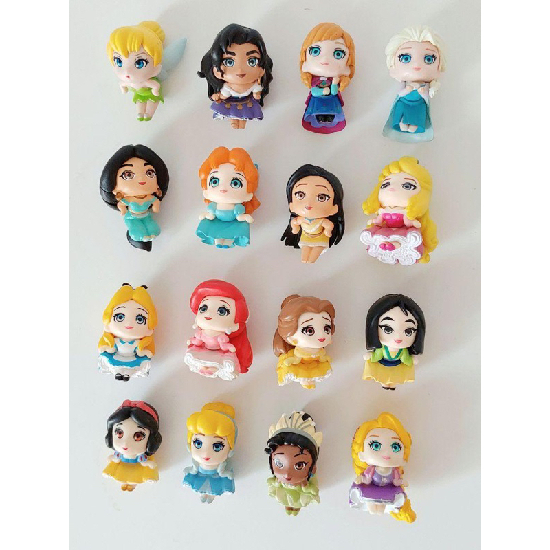 Jual Keychain Princess Disney Gashapon Deformed Figure Capsule Toys ...