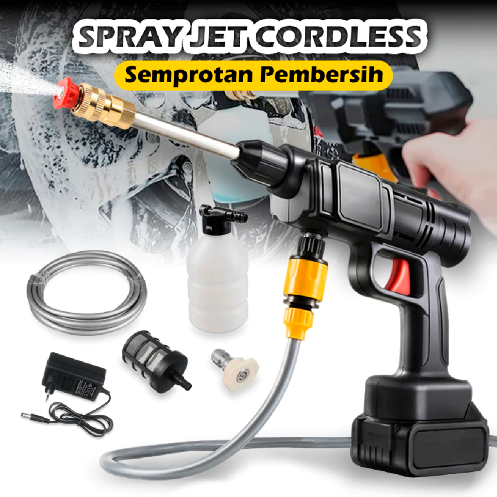 Jual GBS - Jet Cleaner Cordless Gun Cleaning - 24V Cordless Jet Cleaner ...