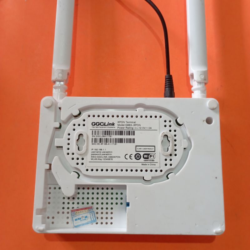 Jual GGC LINK G663-XPON XPON TERMINAL ROUTER WIRELESS | Shopee Indonesia