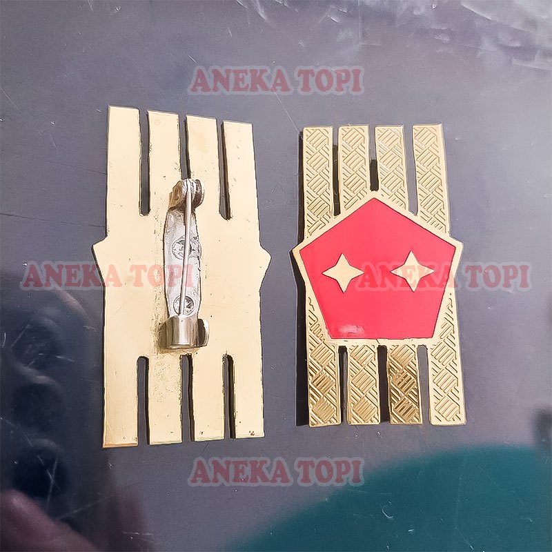 Jual Pin Pangkat Kemhan Pin Monogram Tanda Pangkat PNS Kemhan Peniti ...