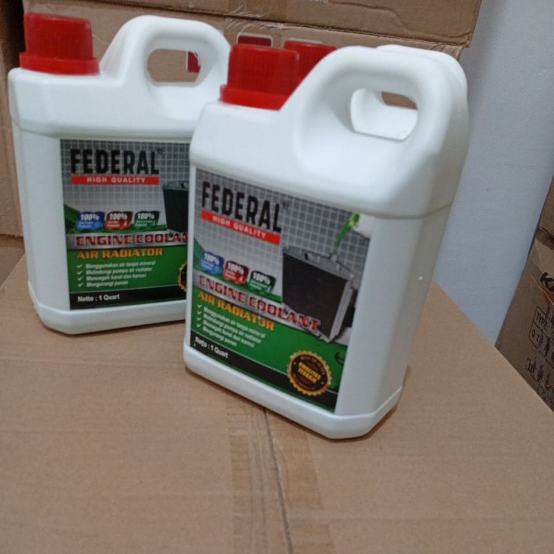 Jual Federal air radiator 1liter / air coolent federal 1liter | Shopee ...