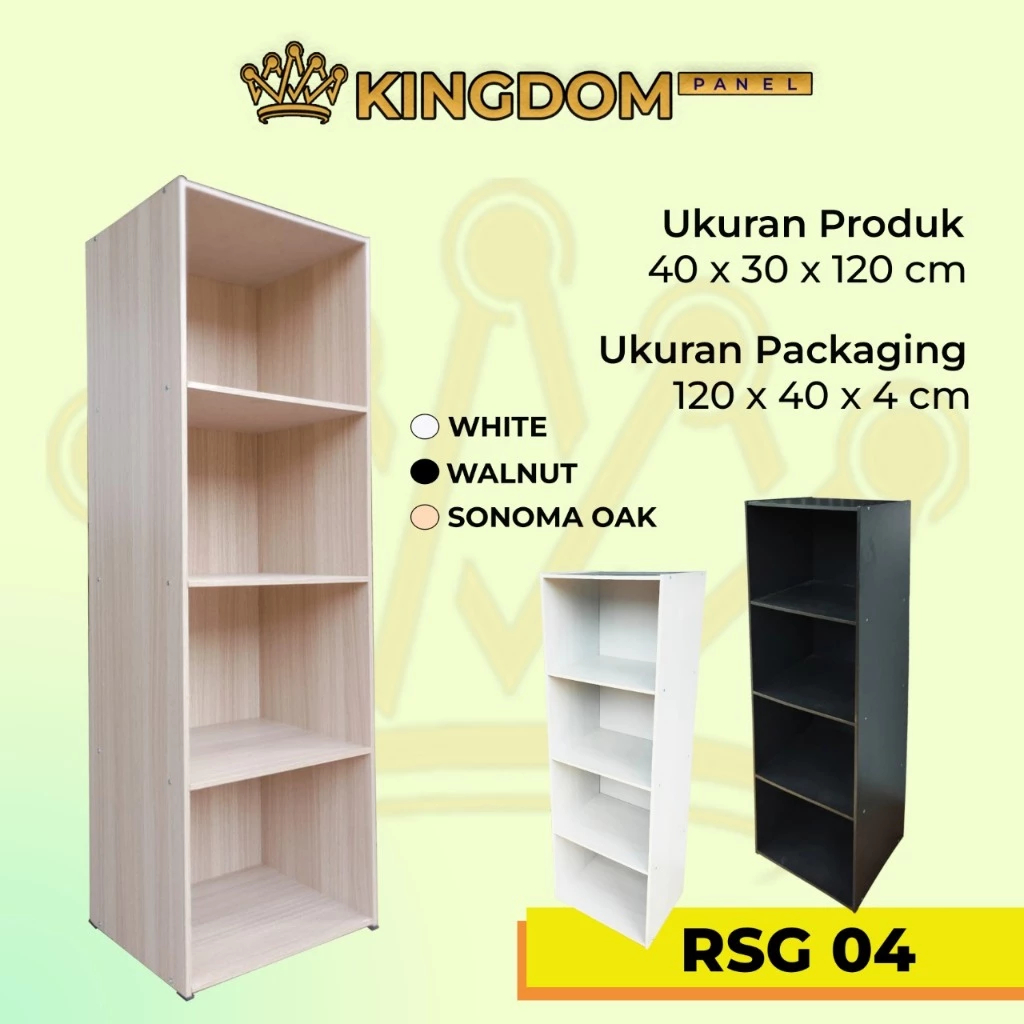Jual [READY STOCK] KINGDOM PANEL RAK SERBAGUNA AESTHETIC KAYU / RAK ...